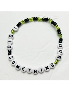 Taylor Swift Beaded Friendship Bracelet Reputation I Did Something Bad